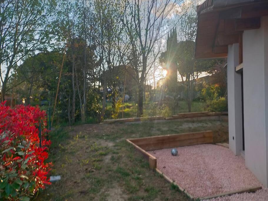 Studio Ambiance Verdoyante Et Vue Sur La Vallee Auzeville-Tolosane Экстерьер фото